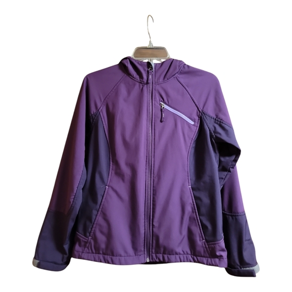 Free Tech jacket womens Sm purple prune hood - Picture 1 of 9